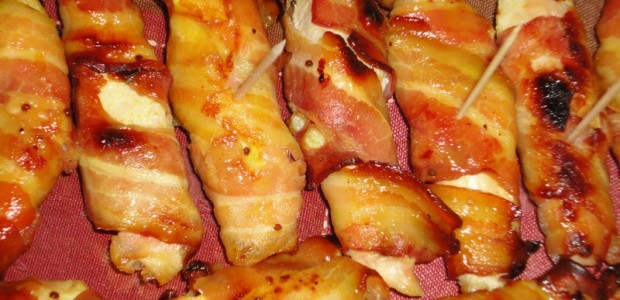 Coxas Enroladas no Bacon