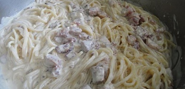 Receita Spaghetti Carbonara