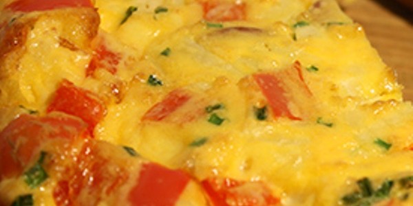 Receita Omelete Colorida