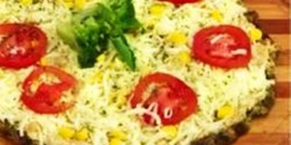 Massa pra Pizza com Brócolis