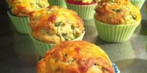 Receita Muffin de Brócolis