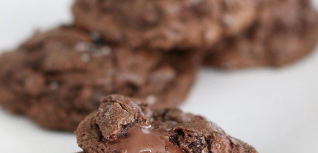 Cookies Recheados com Nutella