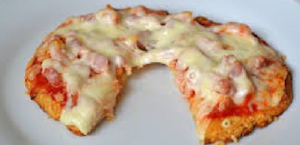 Pizza com Massa de Couve Flor