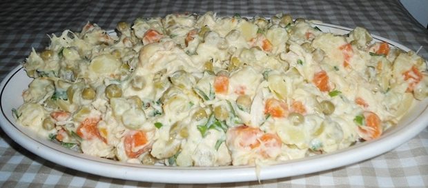 Salada de Maionese para Churrasco