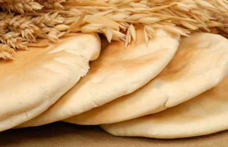 Pão Árabe de Microondas